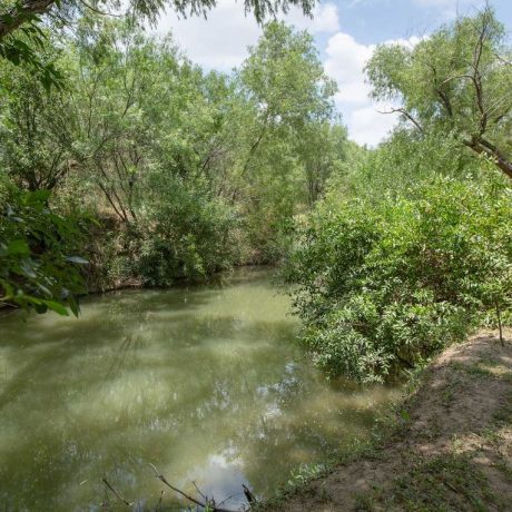 View of creek at Hidden Valley RV Park