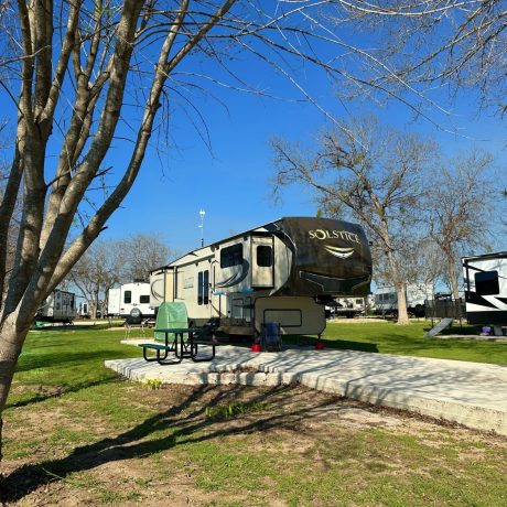 View of RV sites at Hidden Valley RV Park